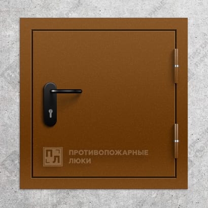 Противопожарный люк ЛПМ 1-го типа на кровлю 800×800